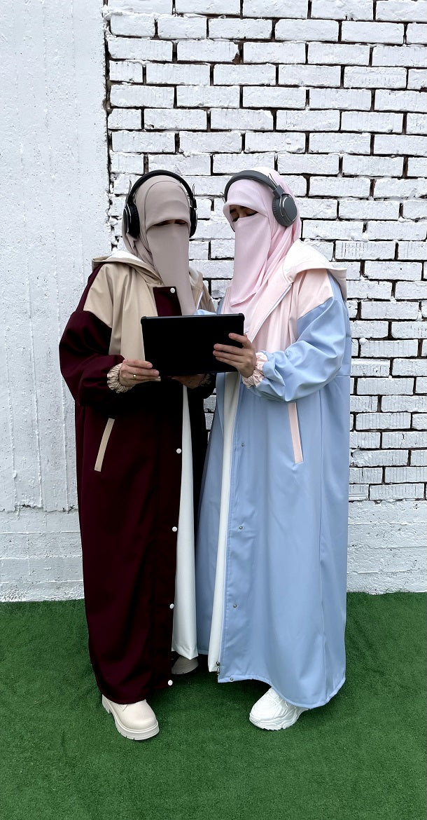 Waterproof Coat - Baby Blue