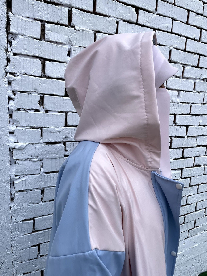 Waterproof Coat - Baby Blue