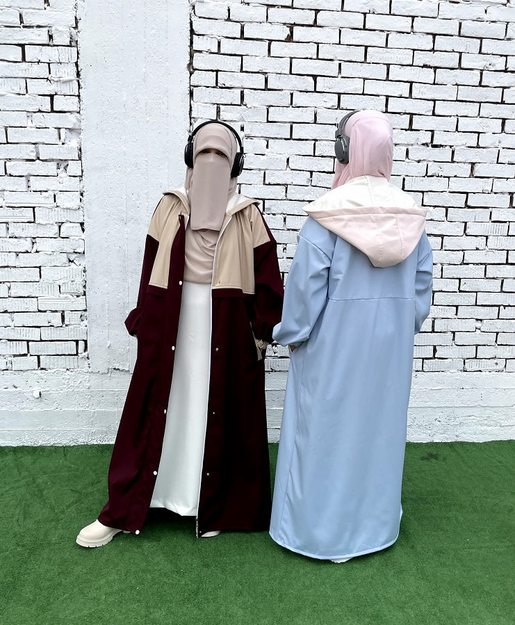 Waterproof Coat - Baby Blue