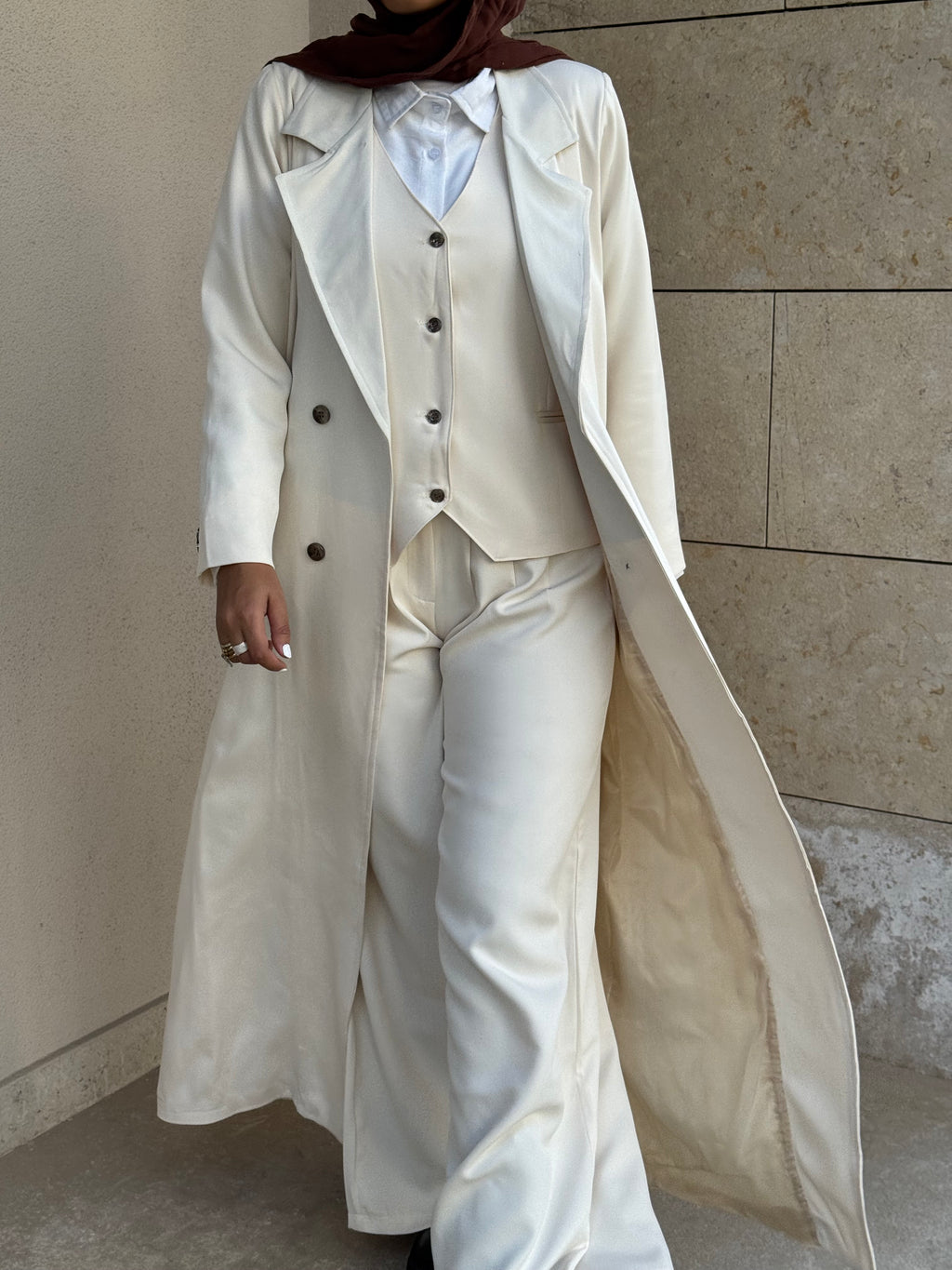 Offwhite Formal Suit