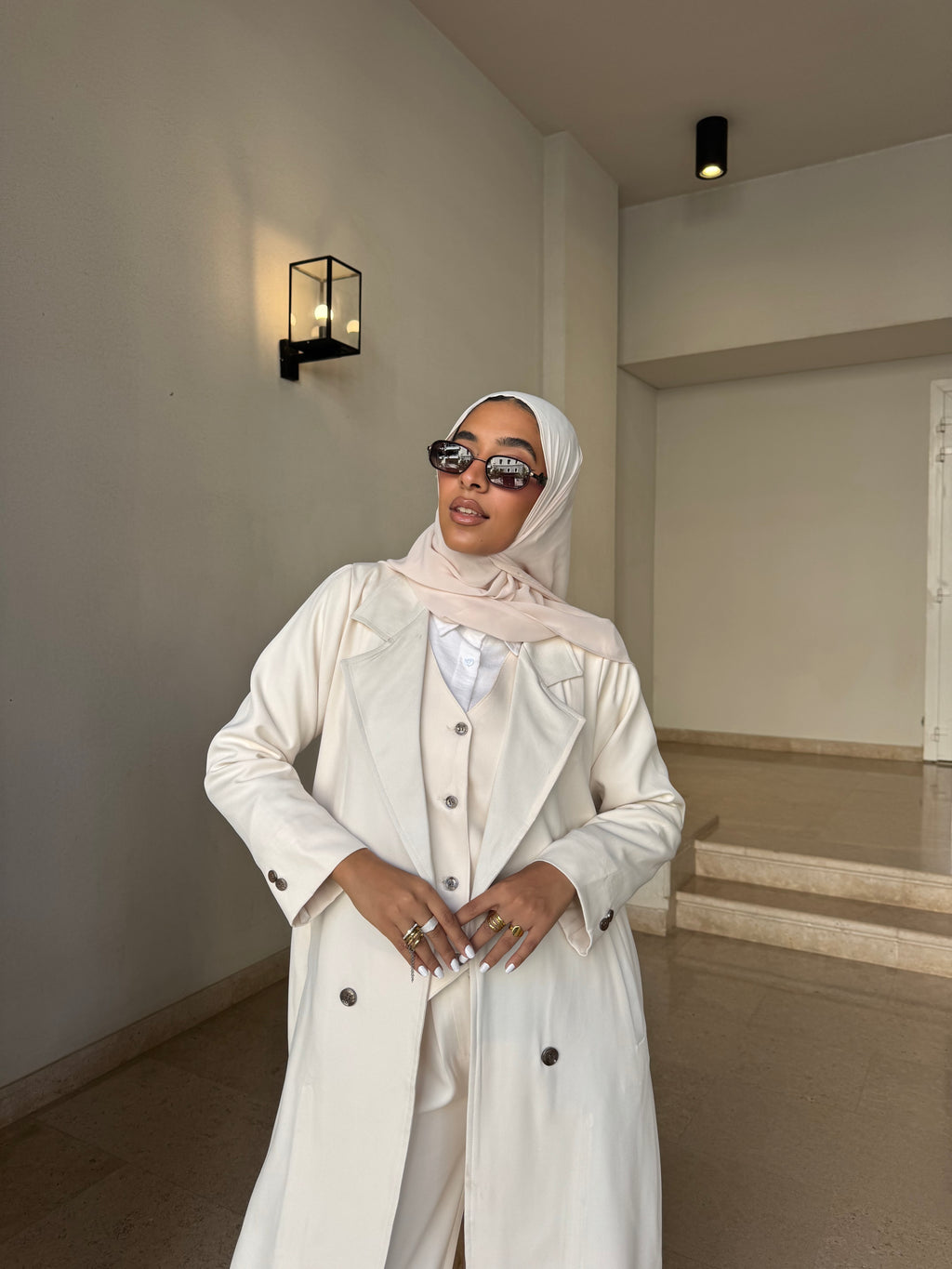 Offwhite Formal Suit