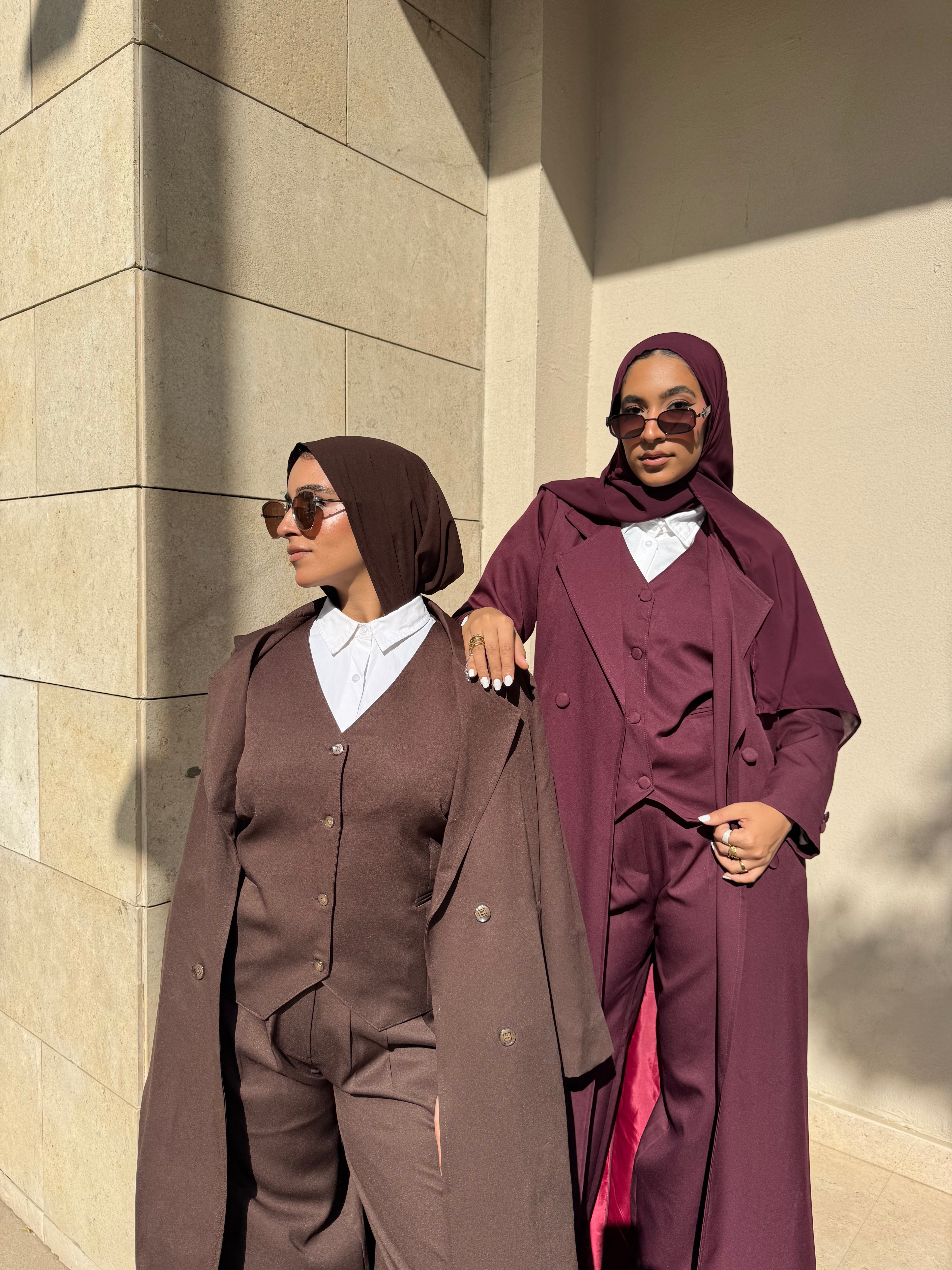 Burgundy Formal Suit